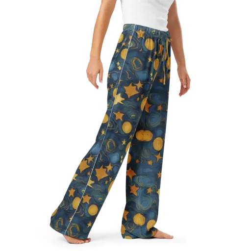 Gilded Galaxy on a Women's Pajama Pants
