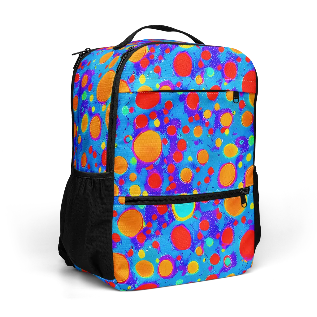Chromatic Bubblebath on Utility Backpack — Right Front