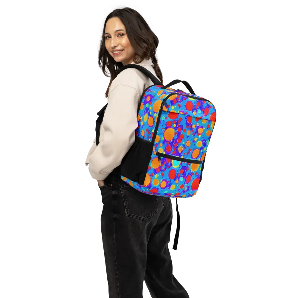 Chromatic Bubblebath on Utility Backpack — Back