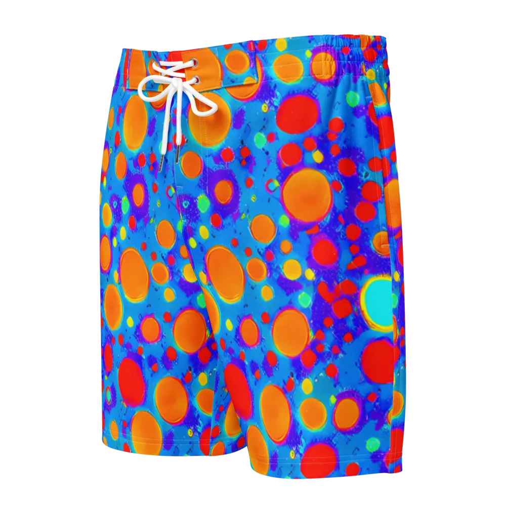 Chromatic Bubblebath on Men's Board Shorts — Front