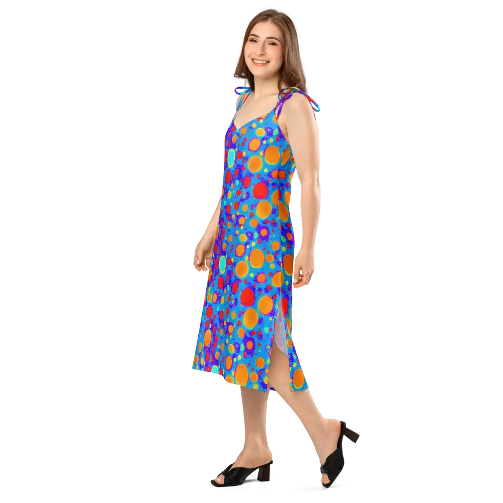 Chromatic Bubblebath on Slip Dress — Left Front