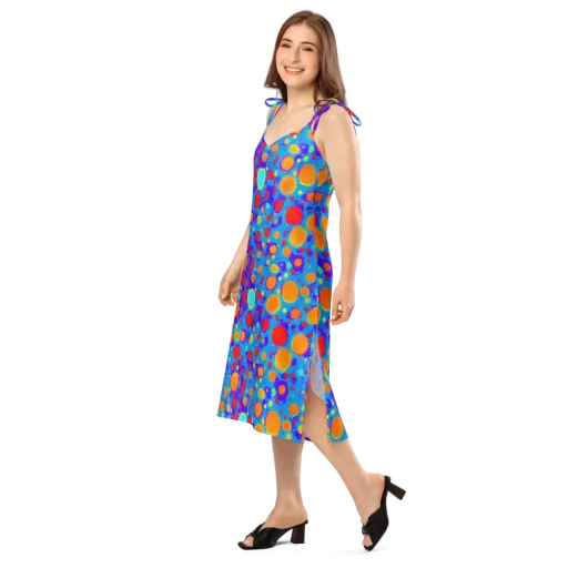 Chromatic Bubblebath on a Slip Dress