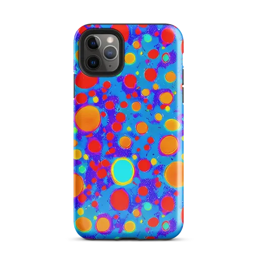 Chromatic Bubblebath on a Tough Case for iPhone®