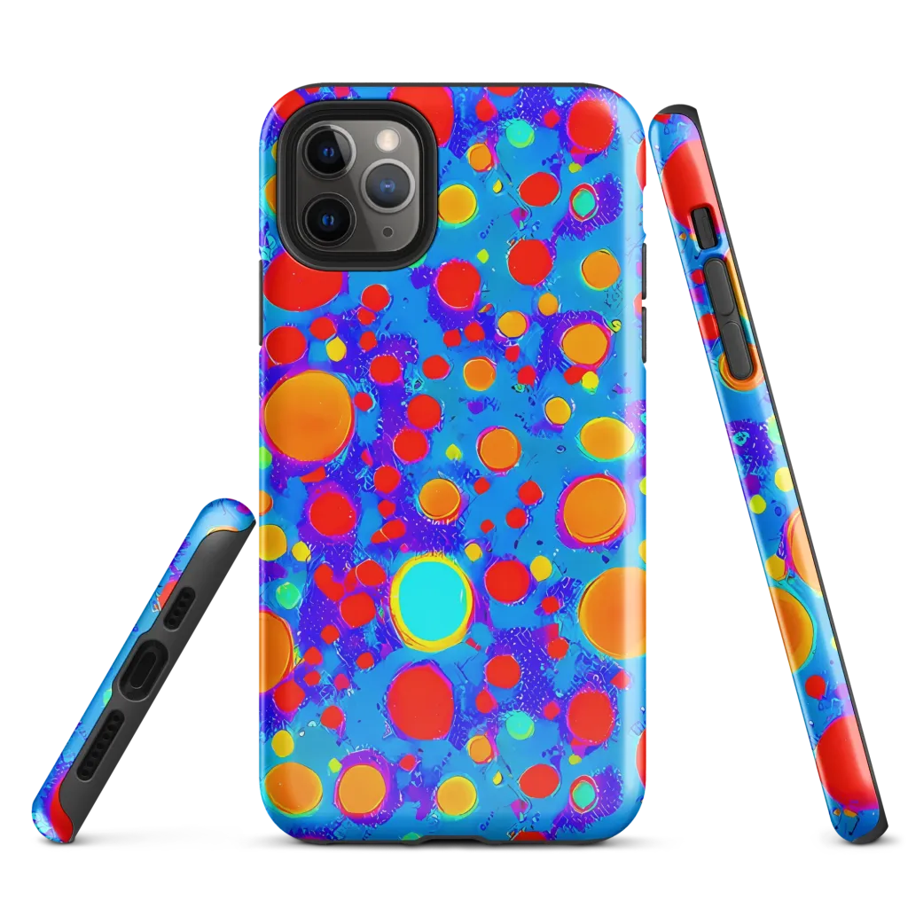 Chromatic Bubblebath on Tough Case for iPhone® — Front