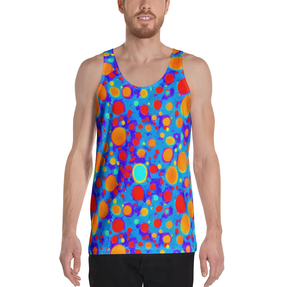 Chromatic Bubblebath on Men's Tank Top — Front