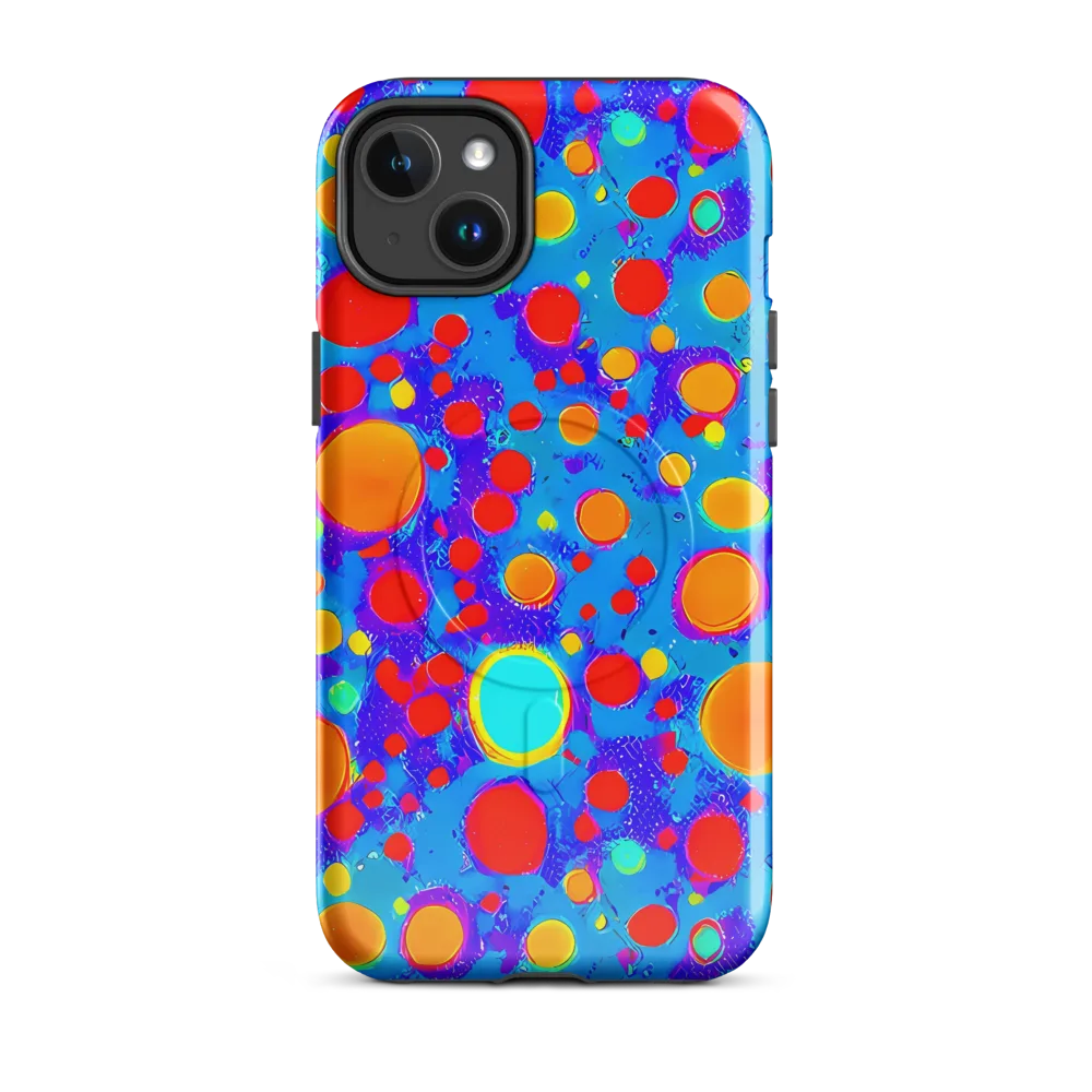 Chromatic Bubblebath on MagSafe Tough Case for iPhone® — Front