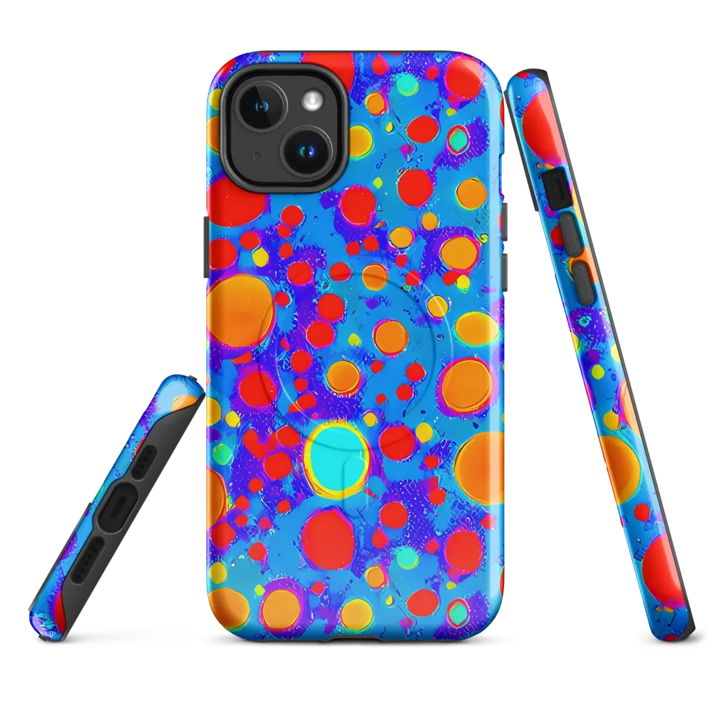 Chromatic Bubblebath on MagSafe Tough Case for iPhone® — Front