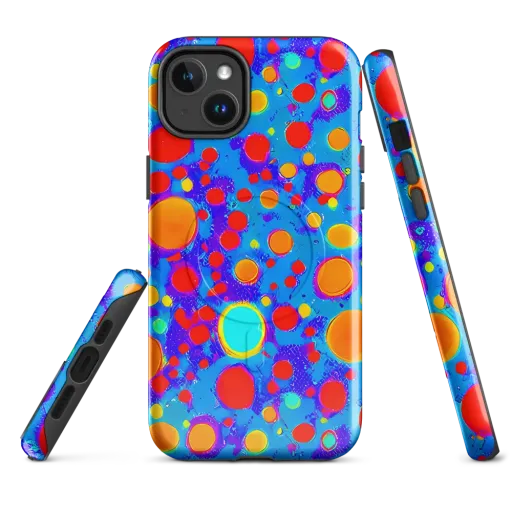 Chromatic Bubblebath on a MagSafe Tough Case for iPhone®