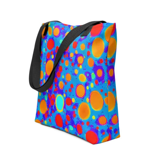 Chromatic Bubblebath on a Tote Bag