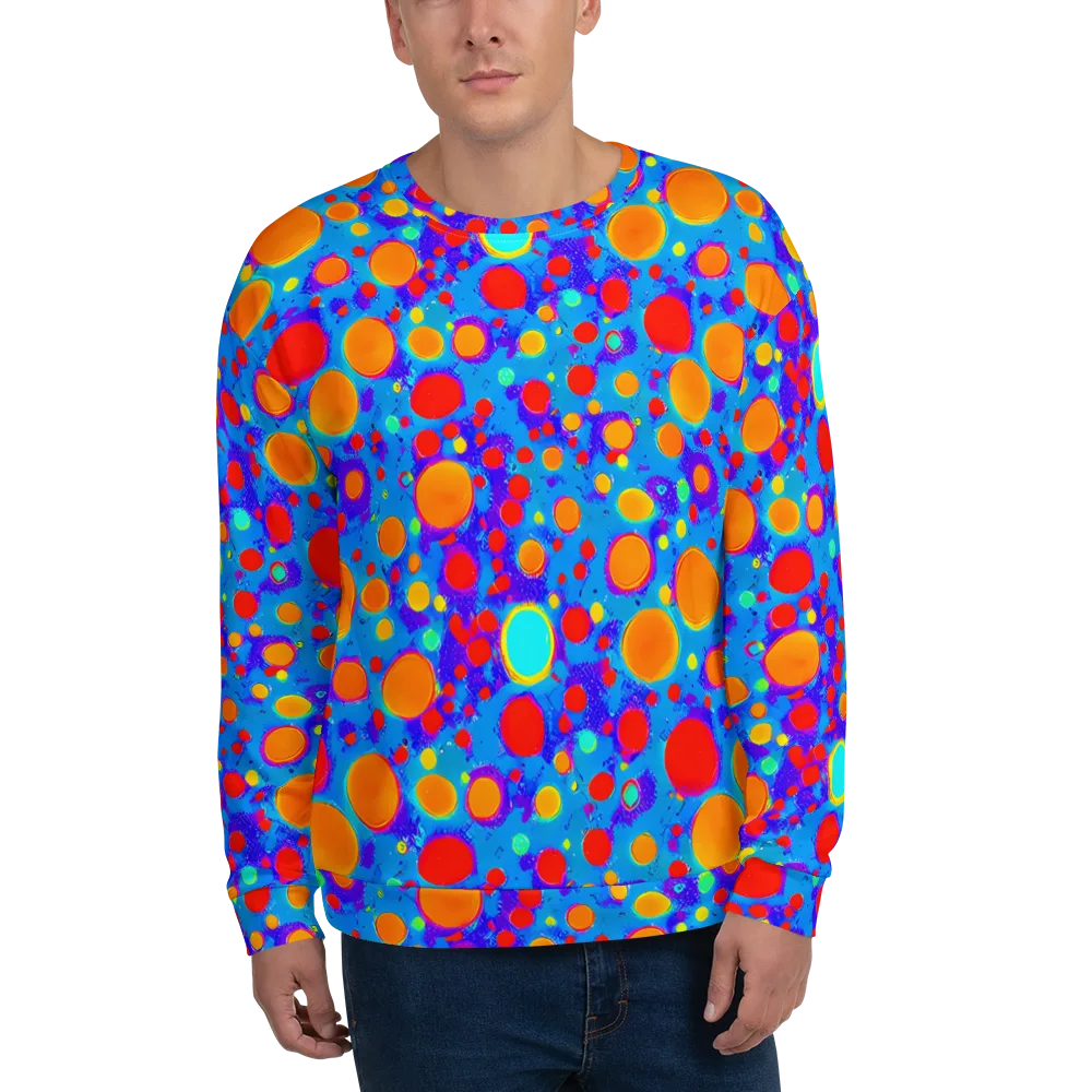 Chromatic Bubblebath on Sweatshirt — Front