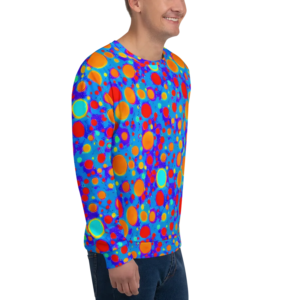 Chromatic Bubblebath on Sweatshirt — Right Front