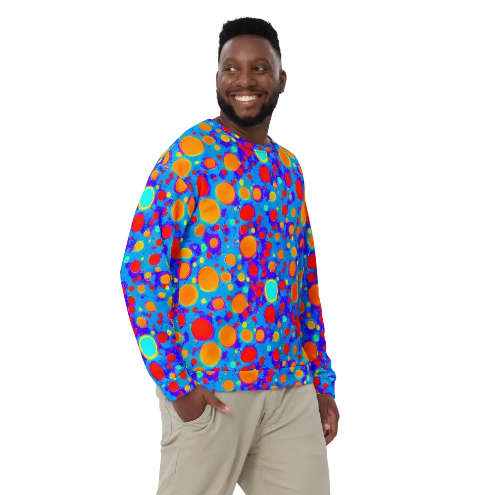 Chromatic Bubblebath on Sweatshirt — Front