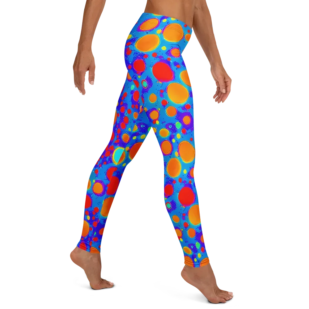 Chromatic Bubblebath on Leggings — Right