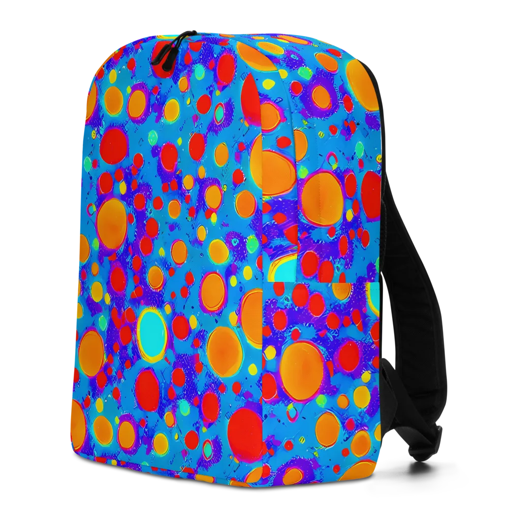 Chromatic Bubblebath on Minimalist Backpack — Left
