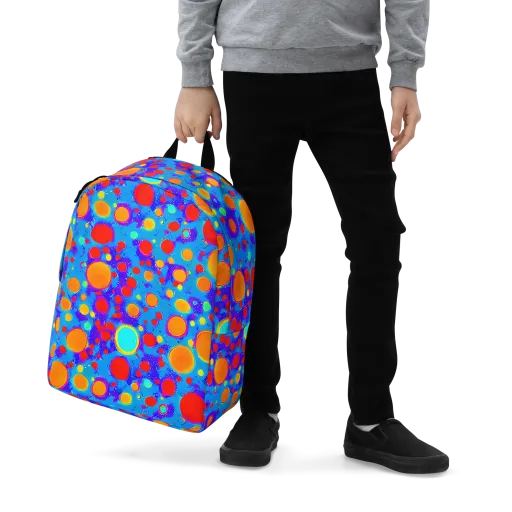 Chromatic Bubblebath on a Minimalist Backpack