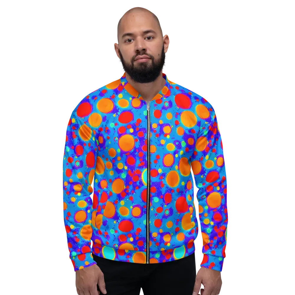 Chromatic Bubblebath on Bomber Jacket — Front