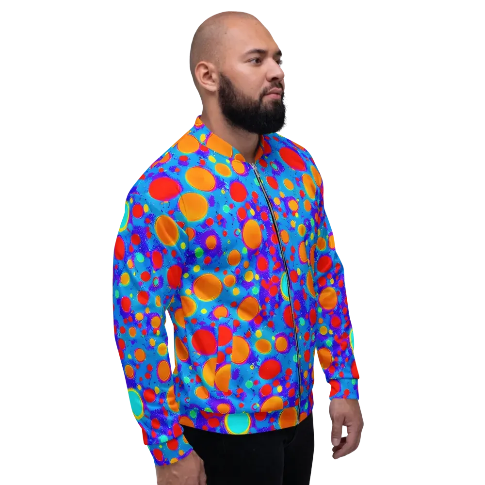 Chromatic Bubblebath on Bomber Jacket — Right