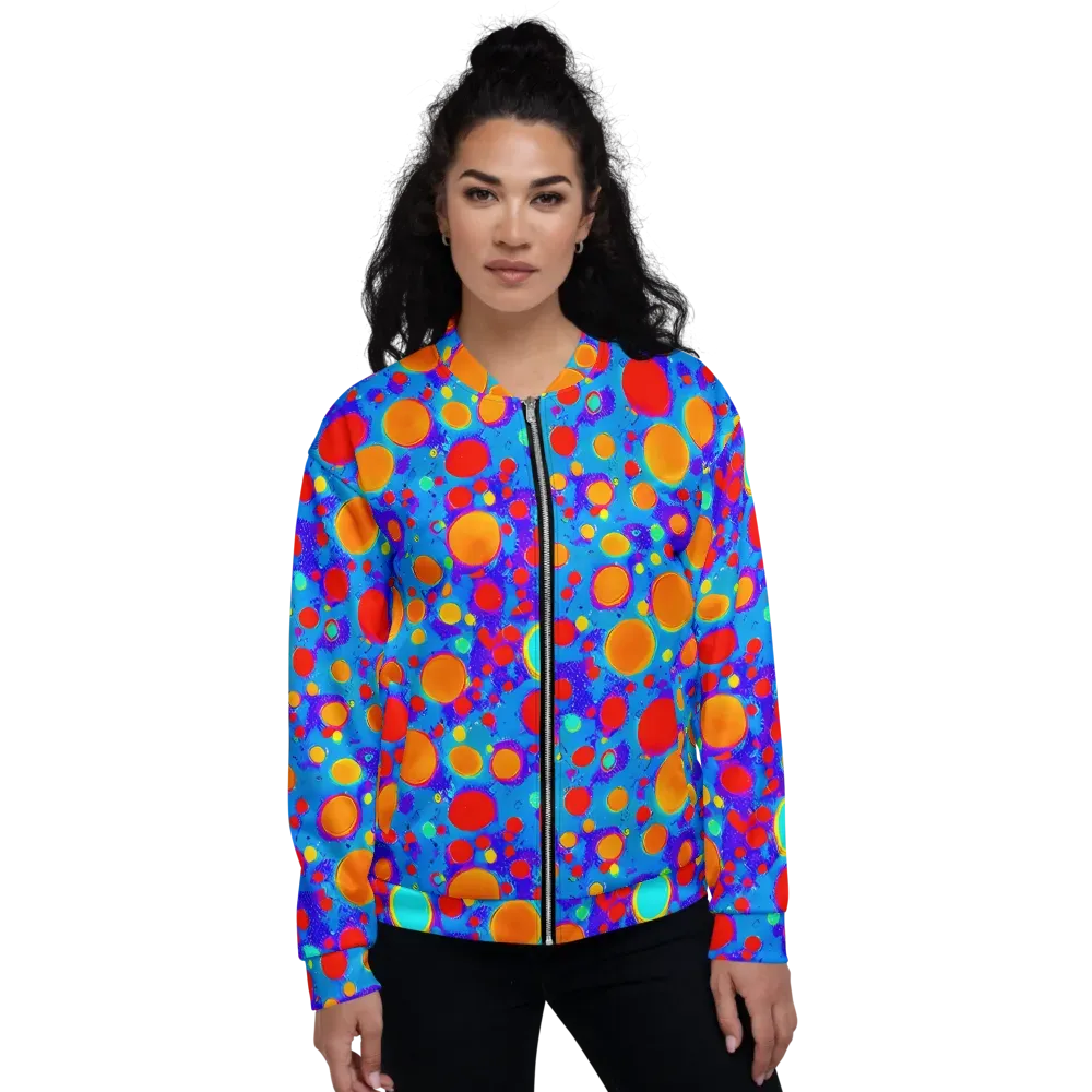 Chromatic Bubblebath on Bomber Jacket — Front