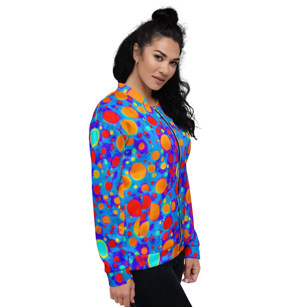 Chromatic Bubblebath on Bomber Jacket — Right