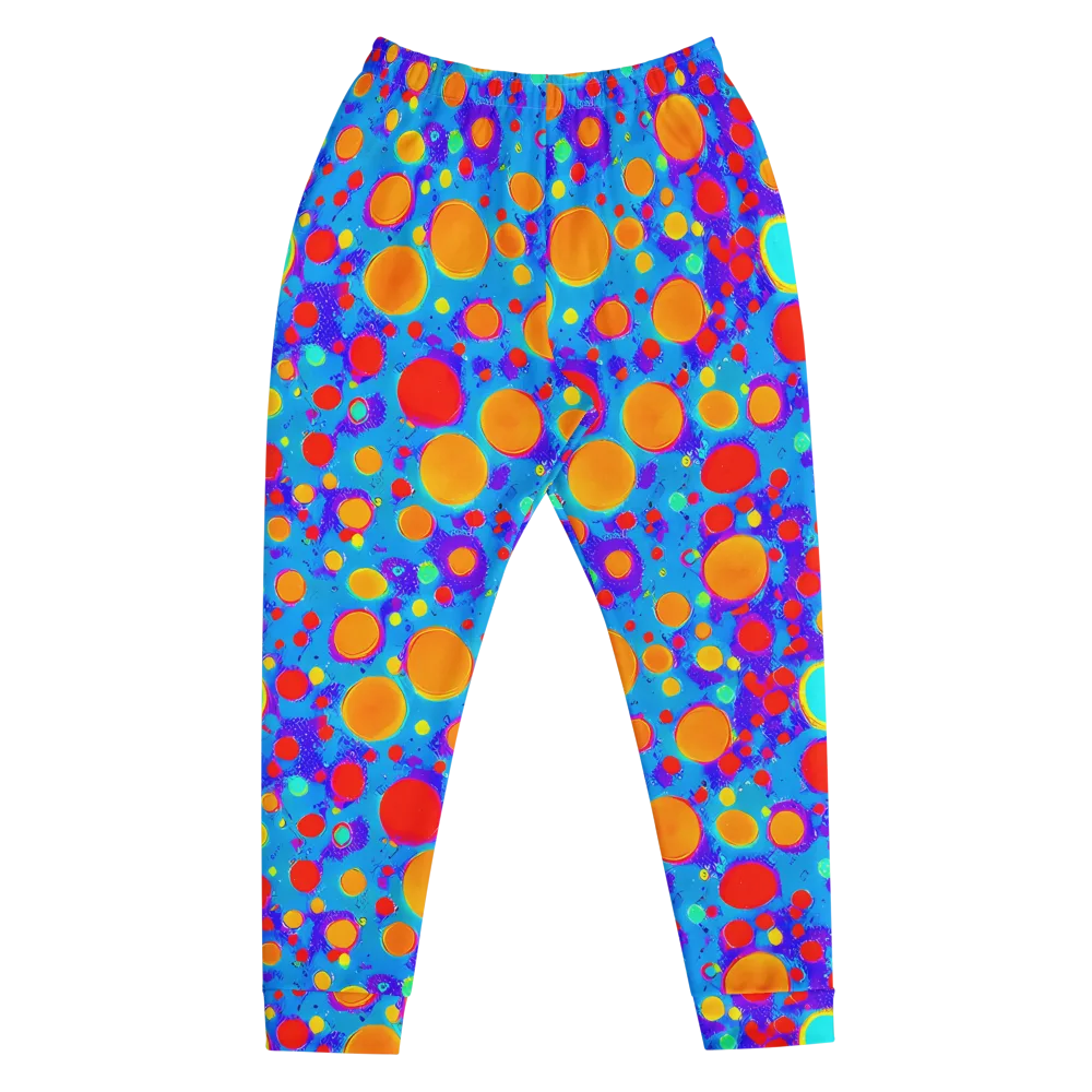 Chromatic Bubblebath on Men's Joggers — Front
