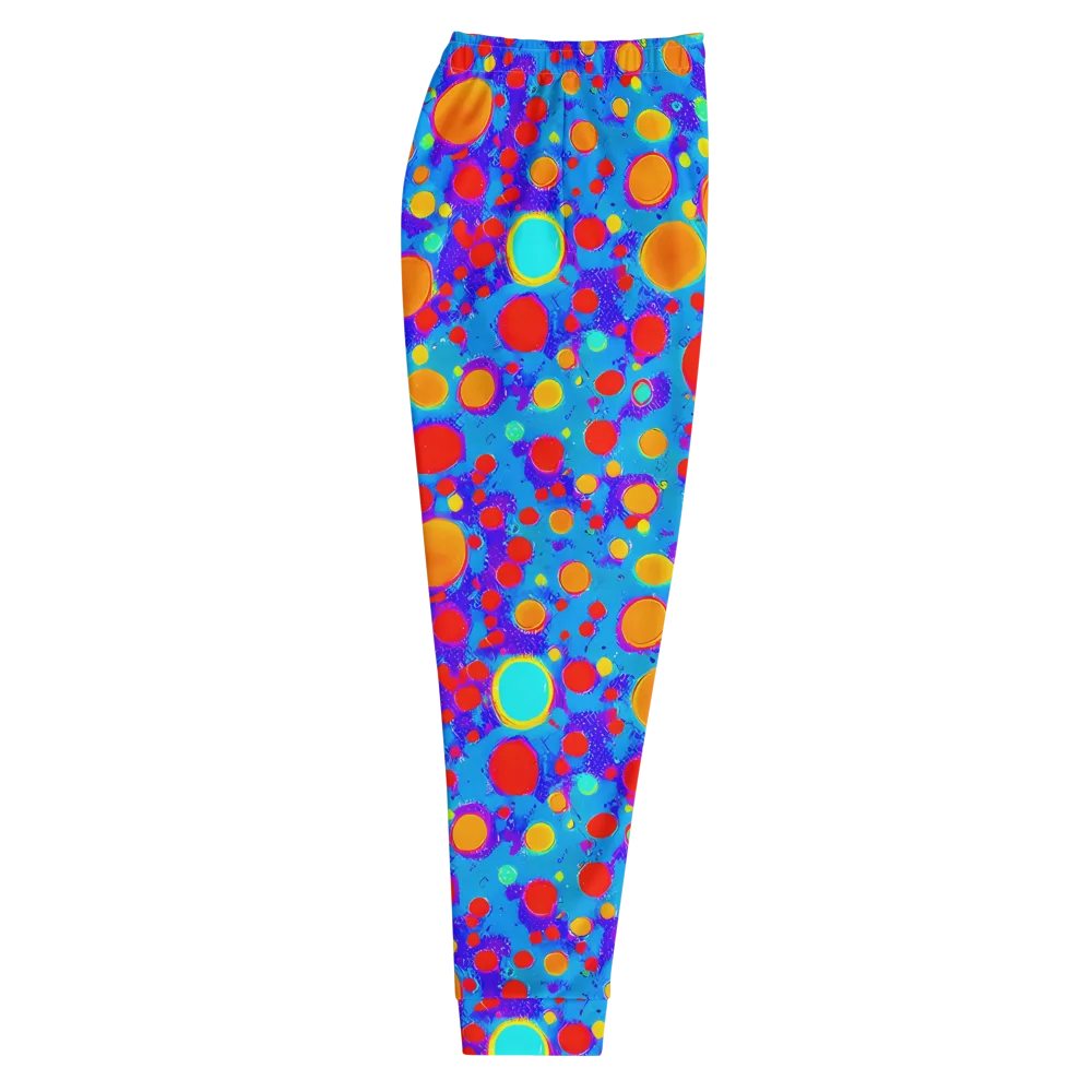 Chromatic Bubblebath on Men's Joggers — Right