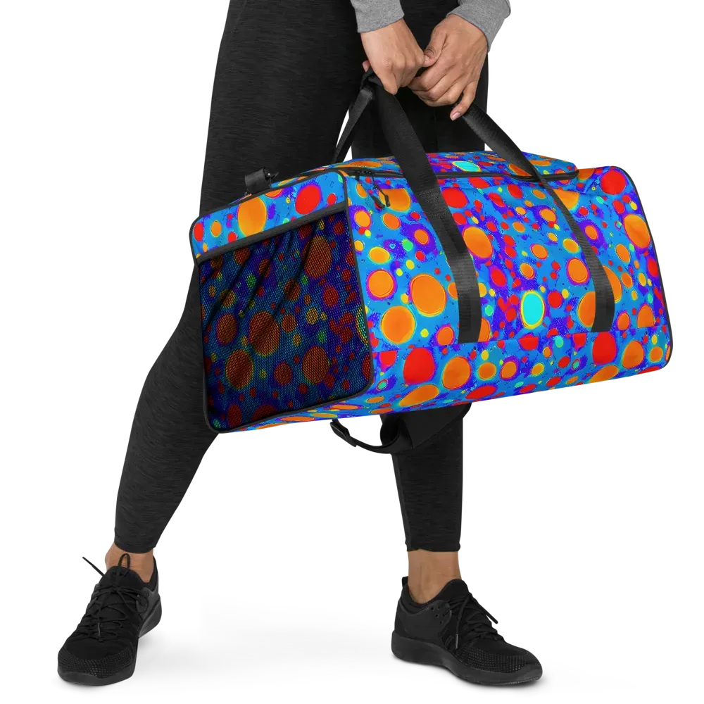 Chromatic Bubblebath on Duffle Bag — Right Front