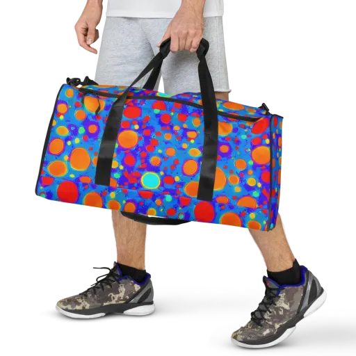 Chromatic Bubblebath on a Duffle Bag