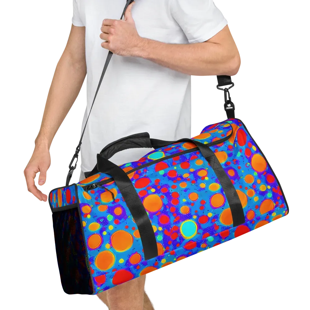 Chromatic Bubblebath on Duffle Bag — Right Front