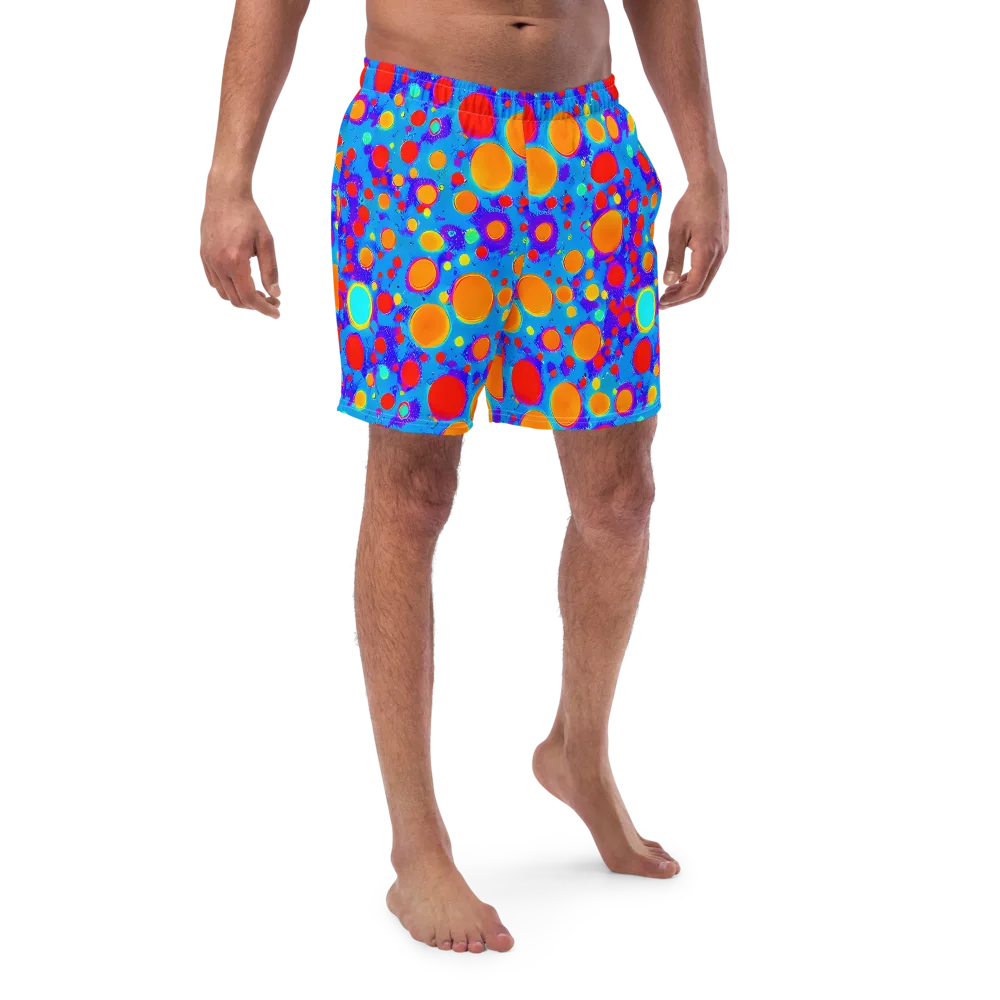 Chromatic Bubblebath on Swim Trunks — Front