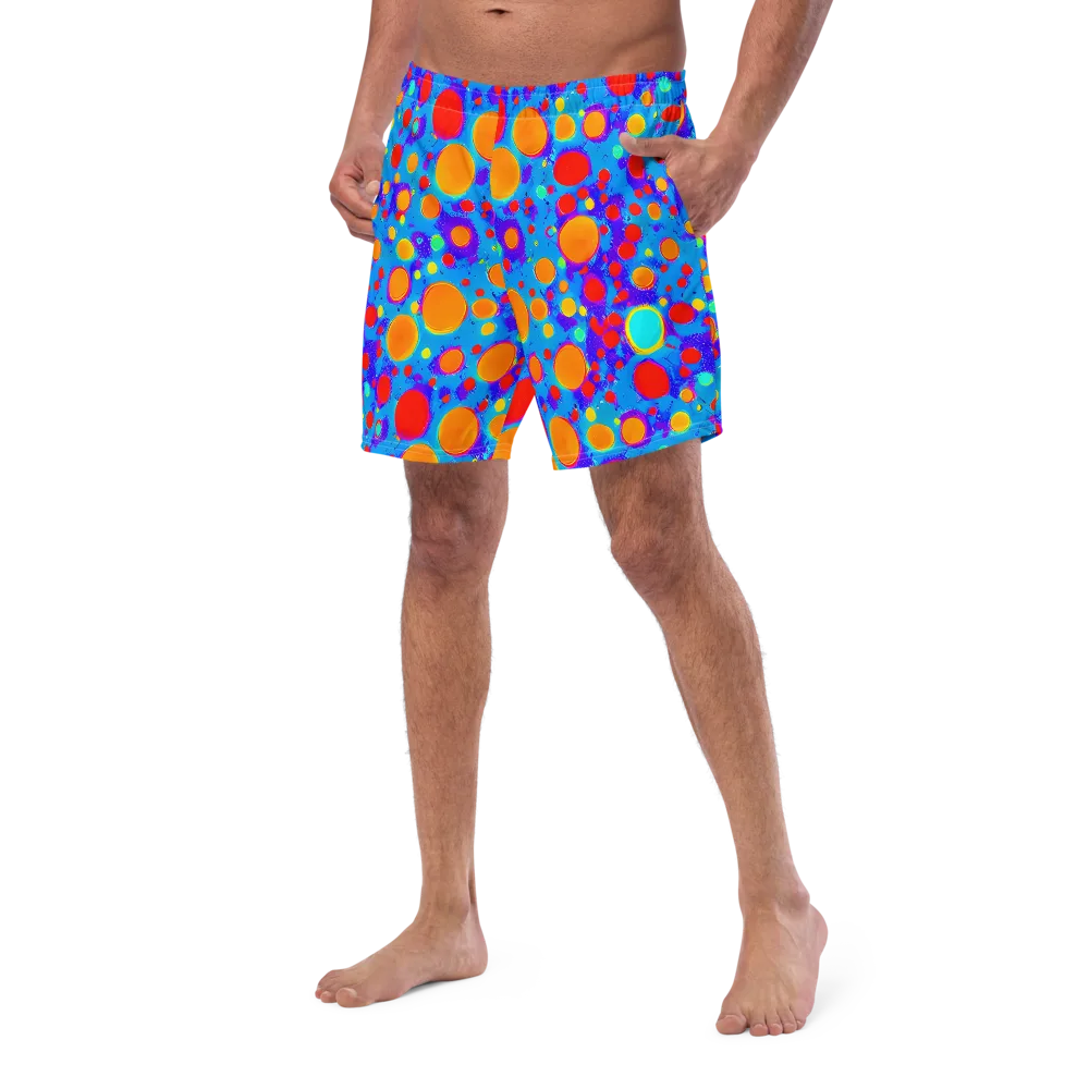 Chromatic Bubblebath on Swim Trunks — Left Front