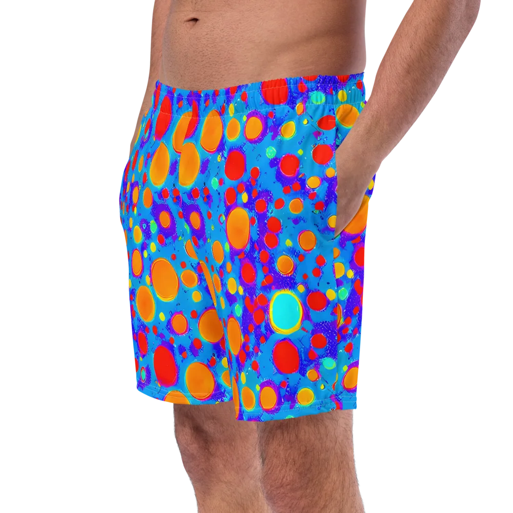 Chromatic Bubblebath on Swim Trunks — Left Front
