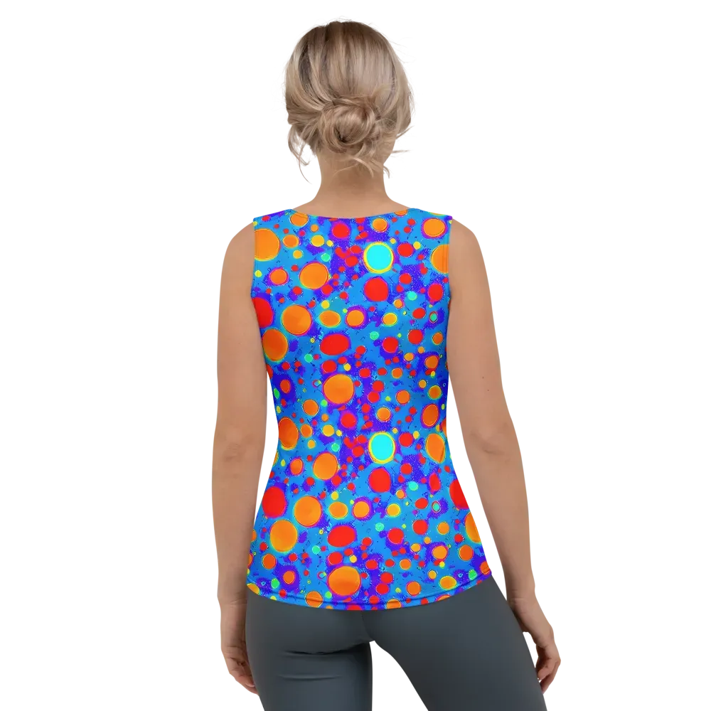Chromatic Bubblebath on Women's Tank Top — Back