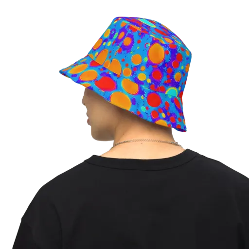 Chromatic Bubblebath on a Reversible Bucket Hat
