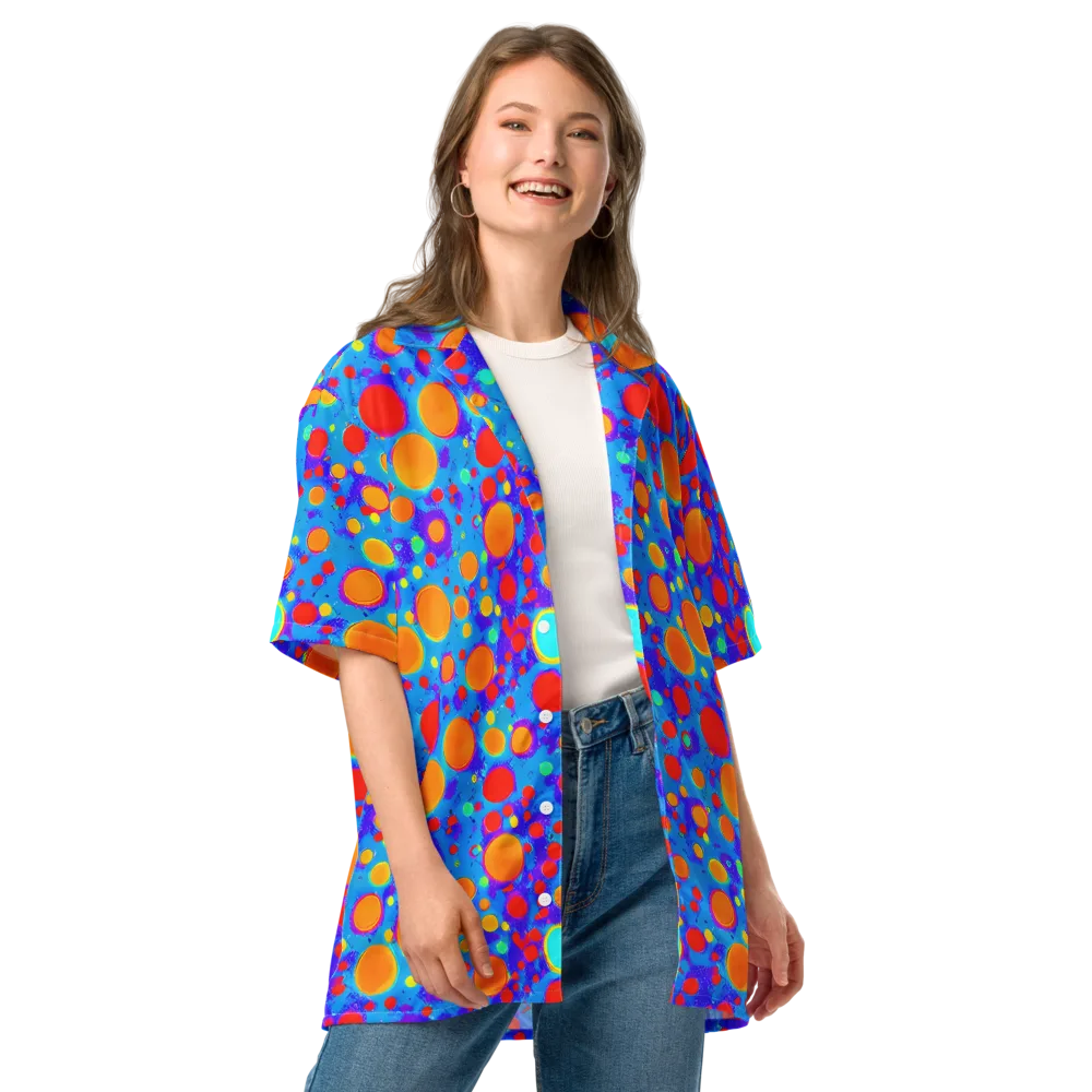 Chromatic Bubblebath on Button Shirt — Front