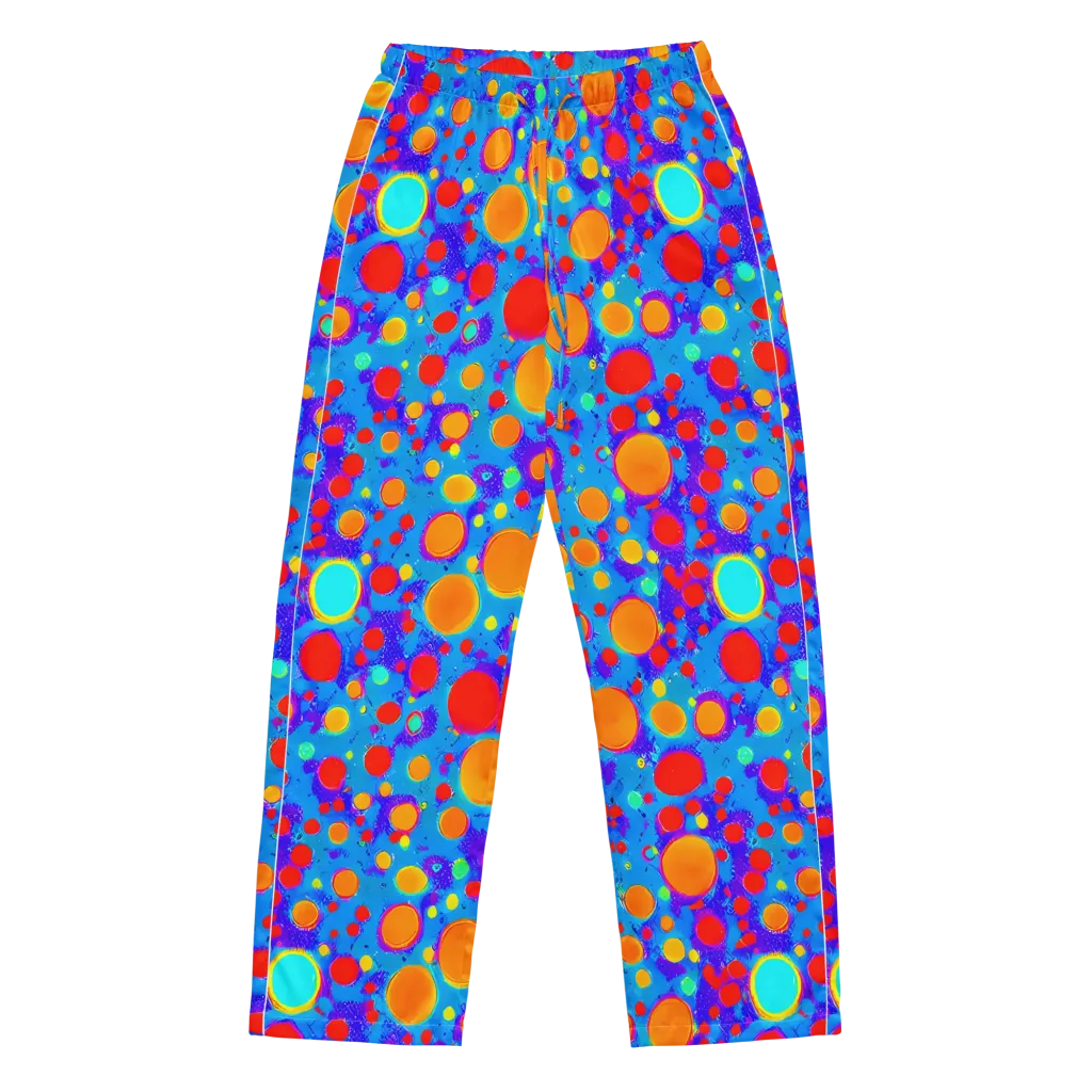 Chromatic Bubblebath on Women's Pajama Pants — Front