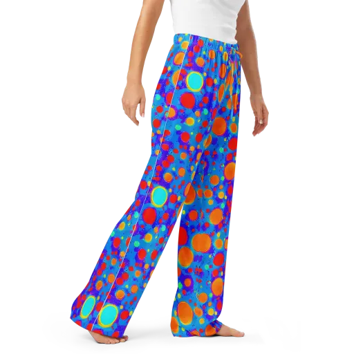 Chromatic Bubblebath on a Women's Pajama Pants