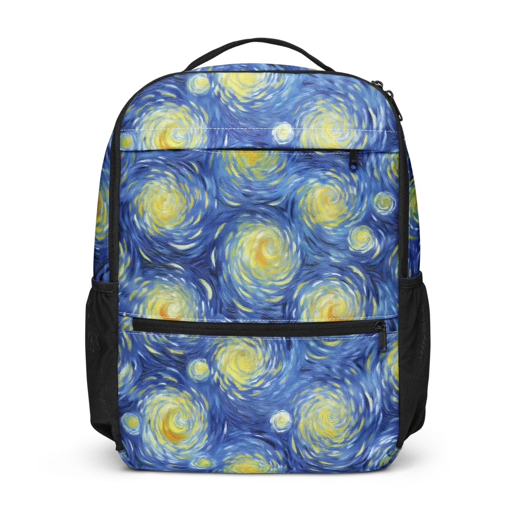 Celestial Whirl on Utility Backpack — Front