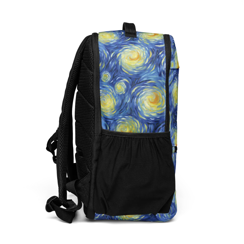 Celestial Whirl on Utility Backpack — Right