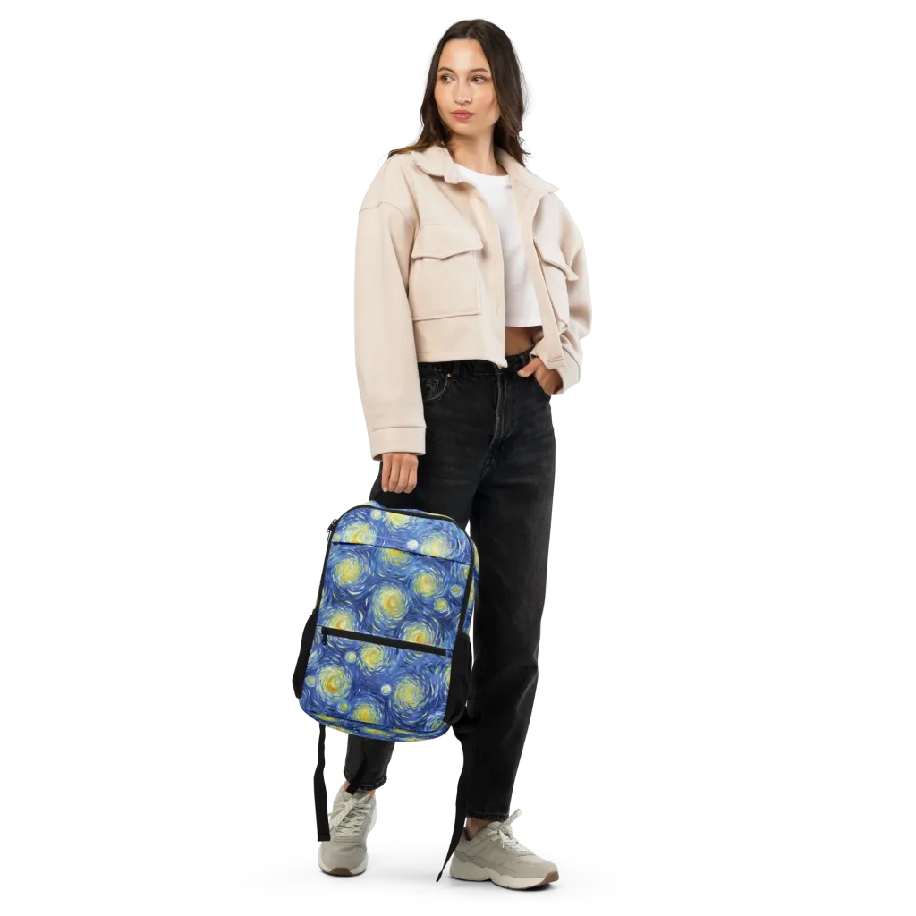 Celestial Whirl on Utility Backpack — Front