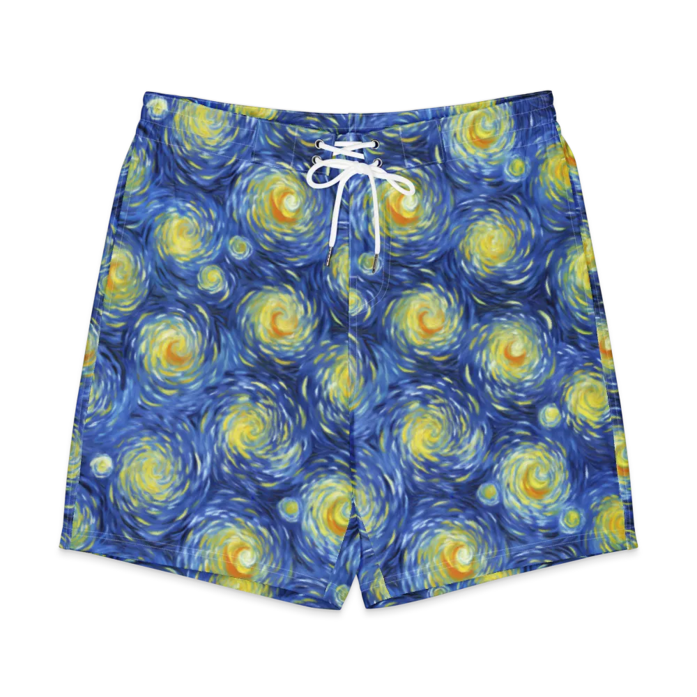 Celestial Whirl on Men's Board Shorts — Front
