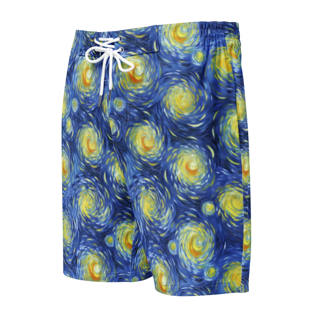 Celestial Whirl on Men's Board Shorts — Front