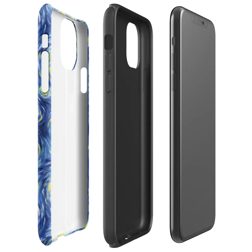 Celestial Whirl on Tough Case for iPhone® — Right