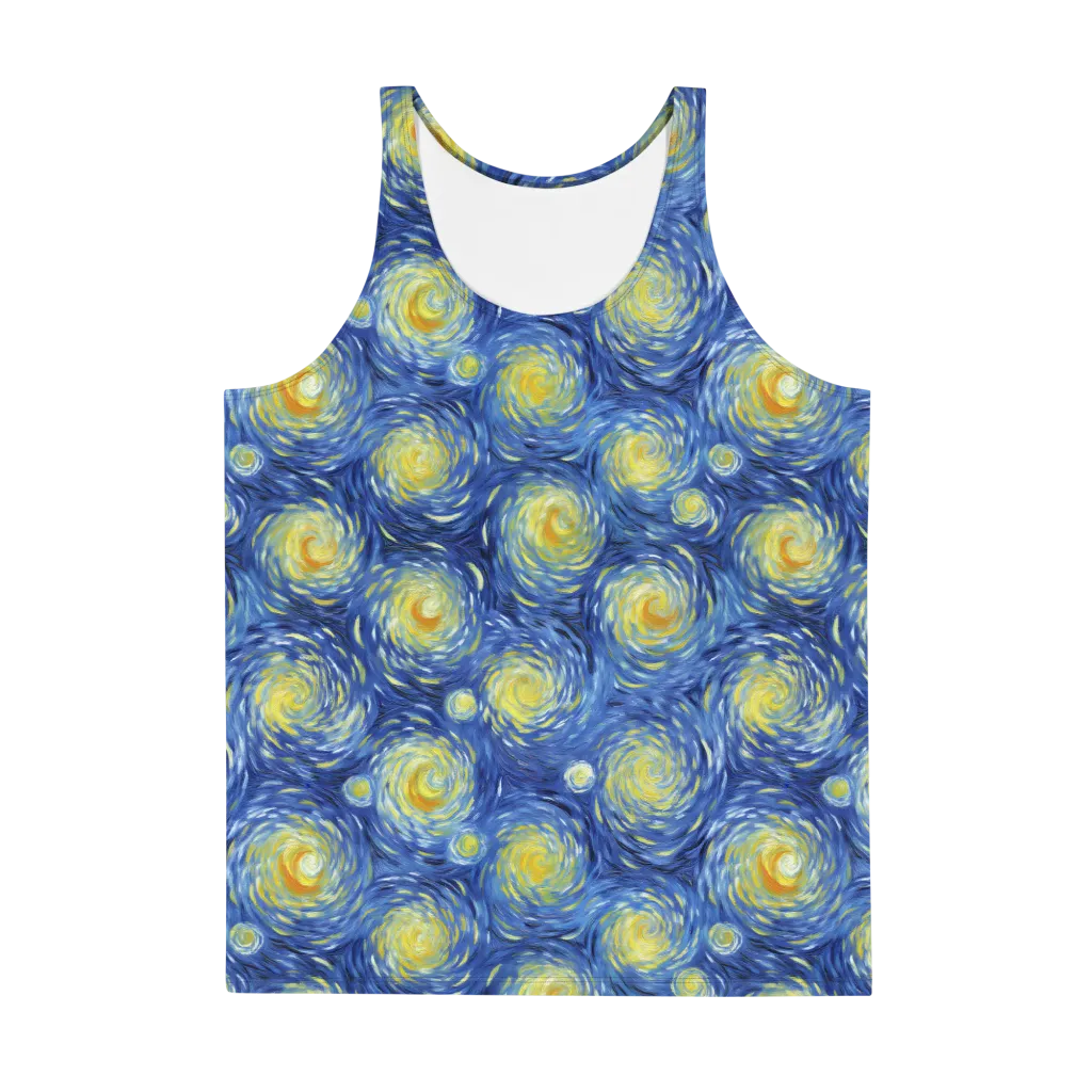 Celestial Whirl on Men's Tank Top — Front