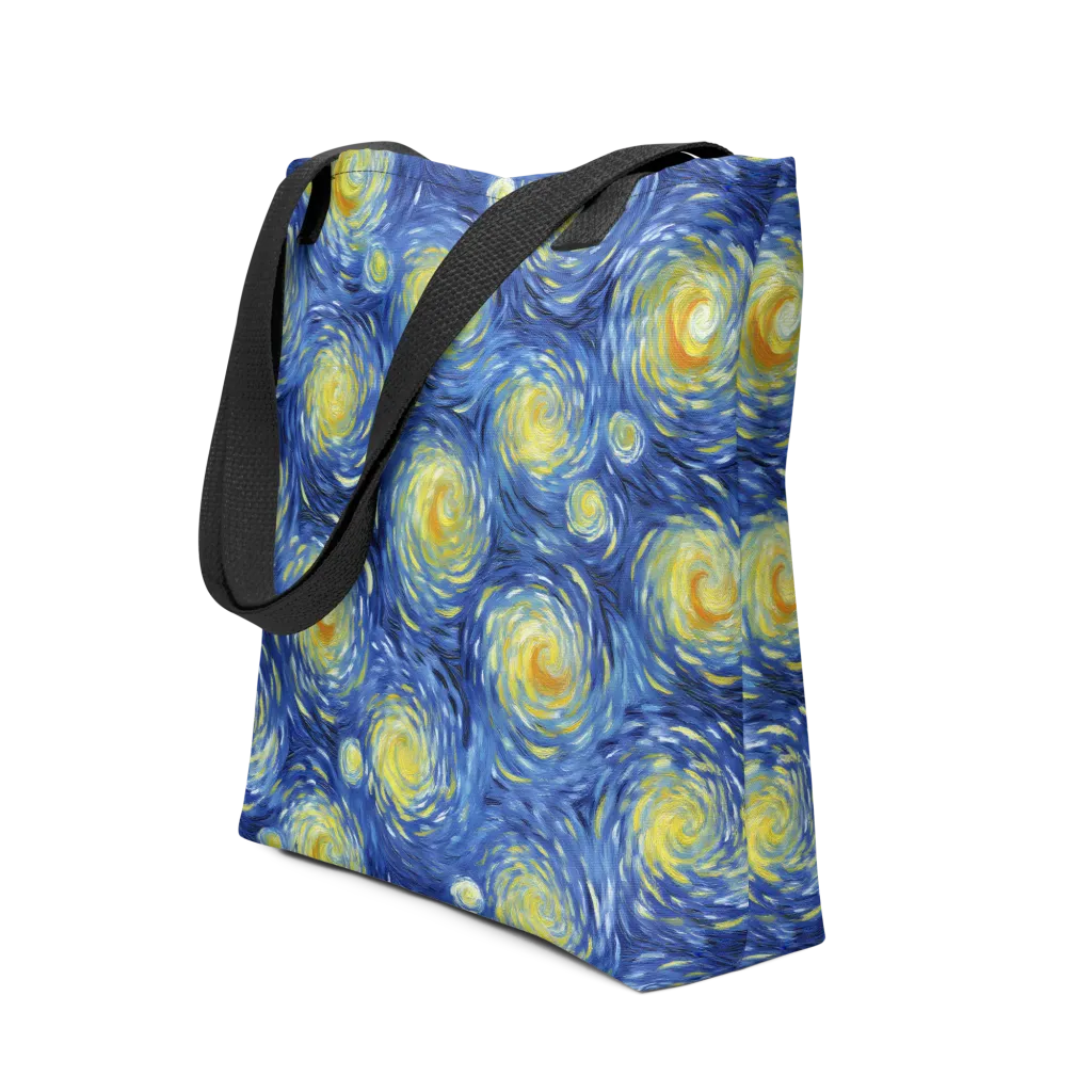 Celestial Whirl on Tote Bag — Front