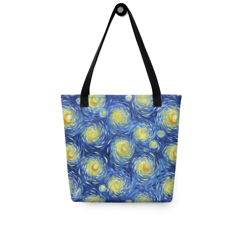 Celestial Whirl on Tote Bag — Front