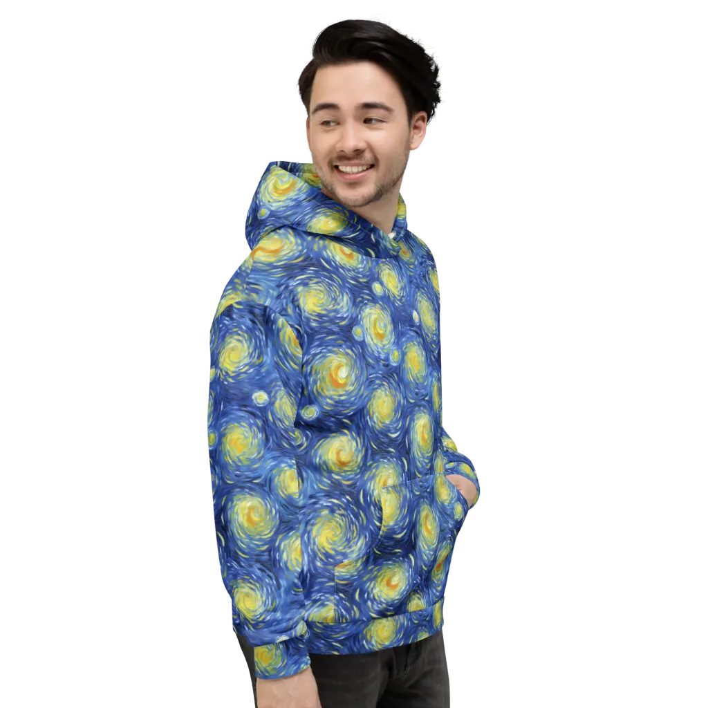 Celestial Whirl on Hoodie — Right
