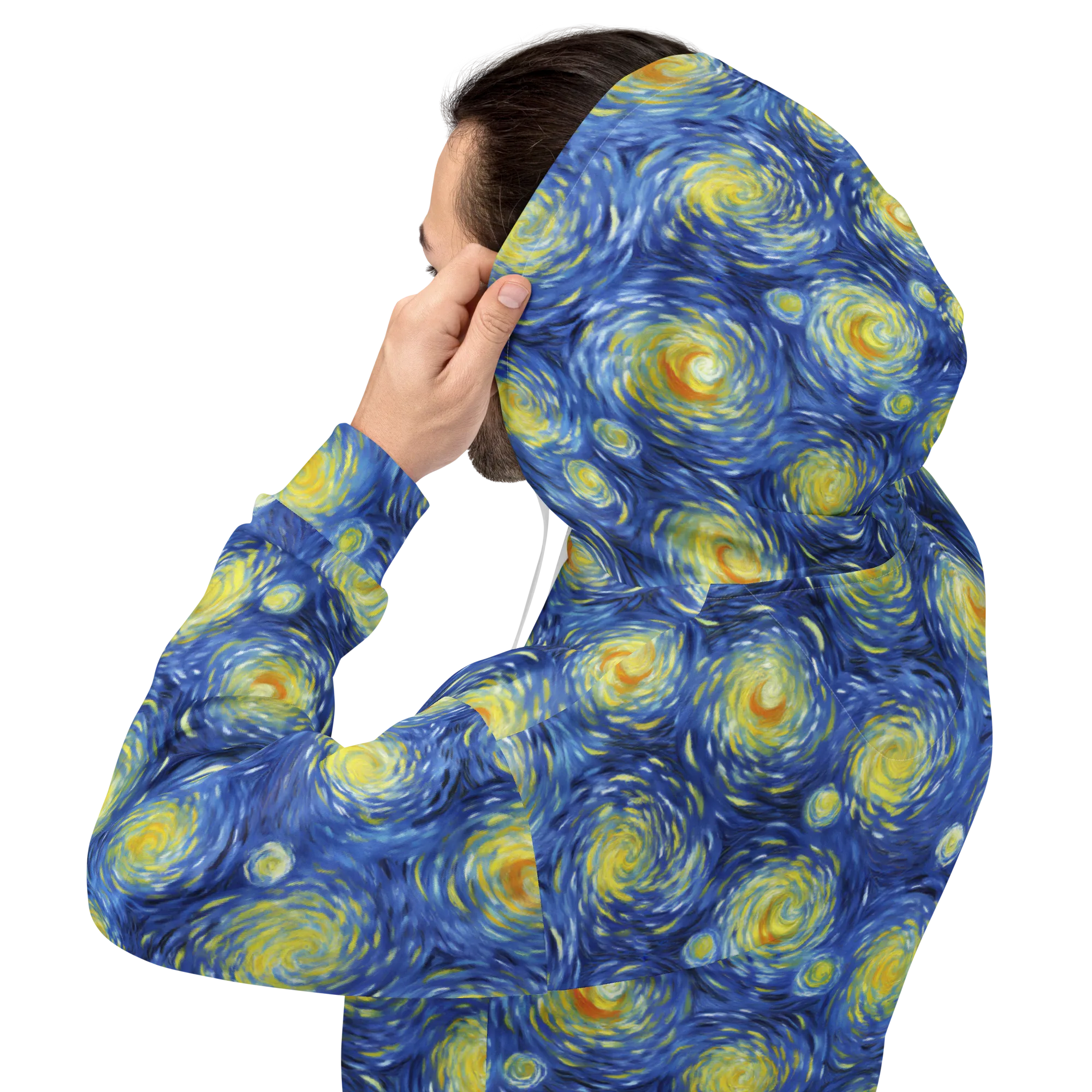 Celestial Whirl on Hoodie — Back