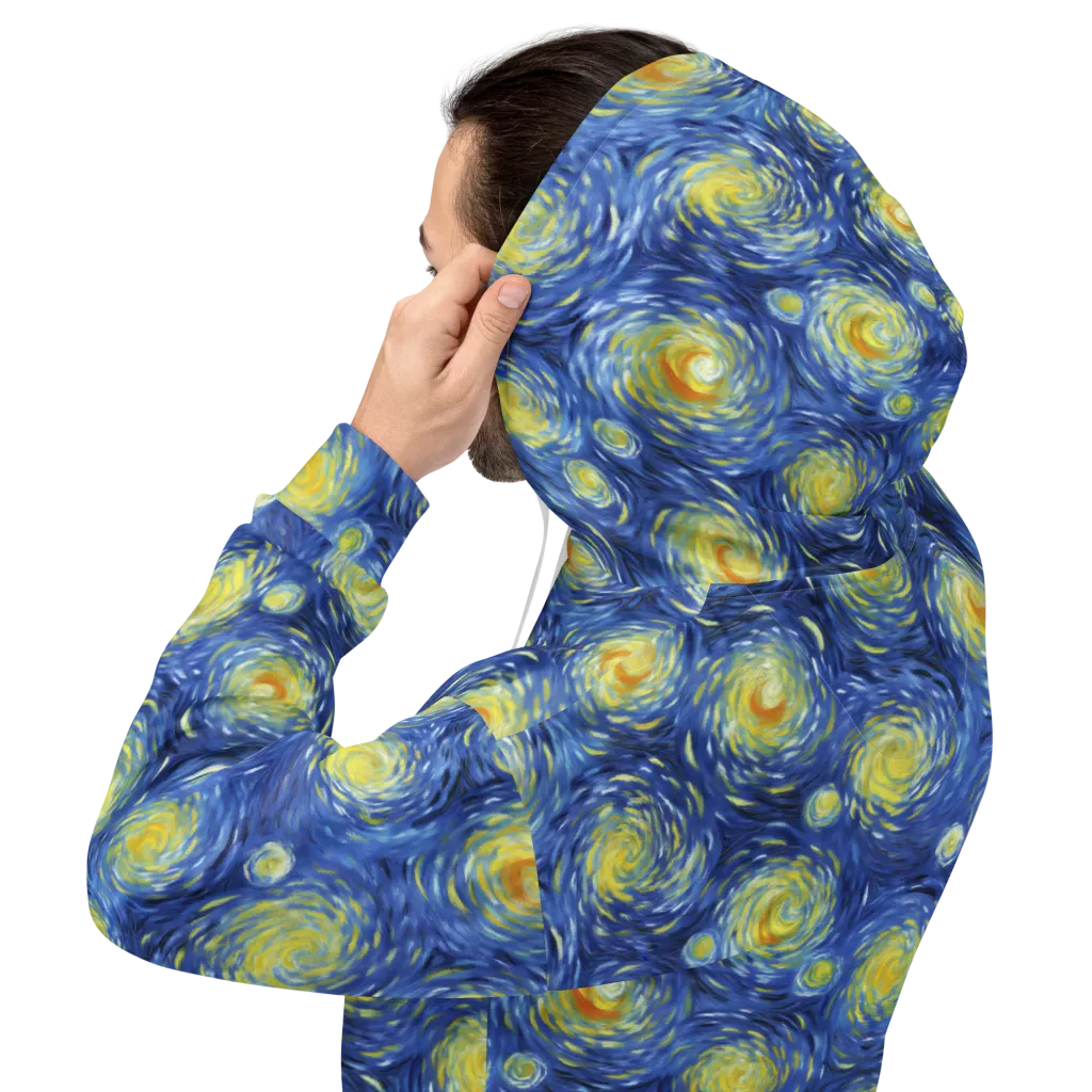 Celestial Whirl on Hoodie — Back