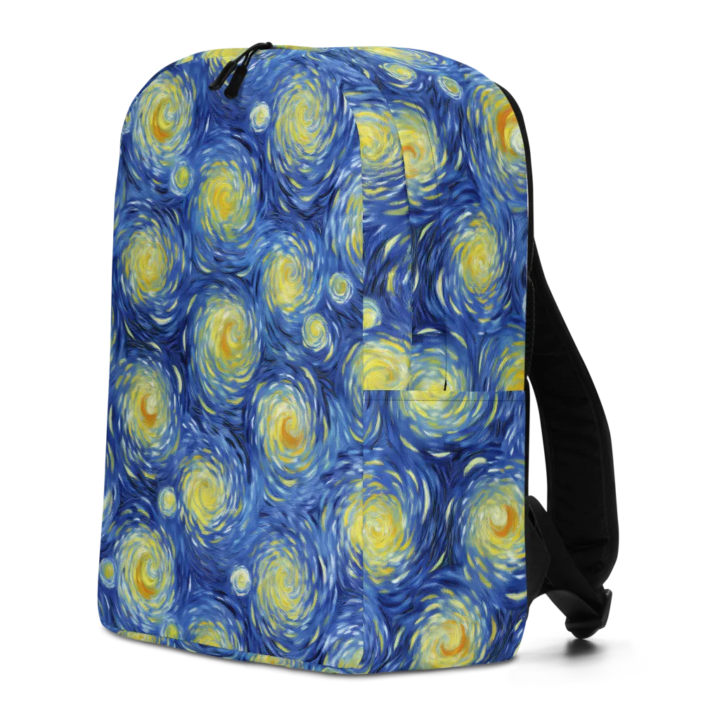 Celestial Whirl on Minimalist Backpack — Left