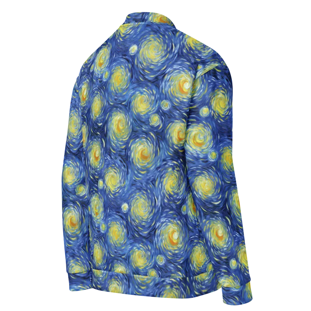 Celestial Whirl on Bomber Jacket — Right Back